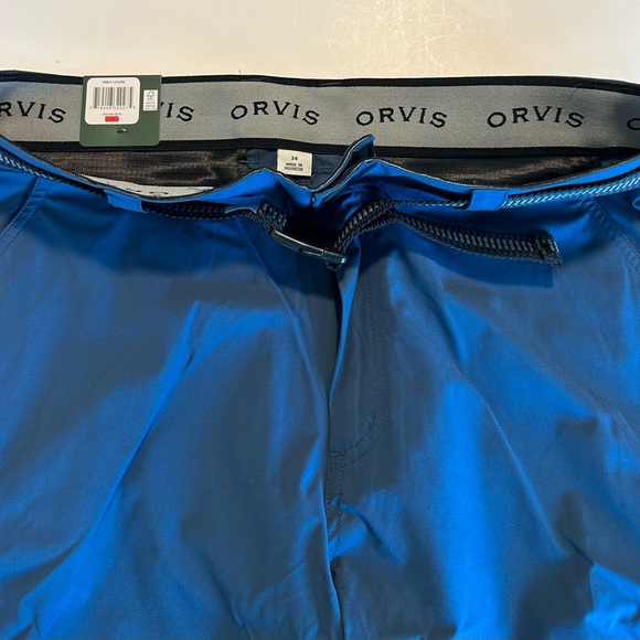 Orvis Mens Cargo Short Blue 34” - Picture 4 of 4